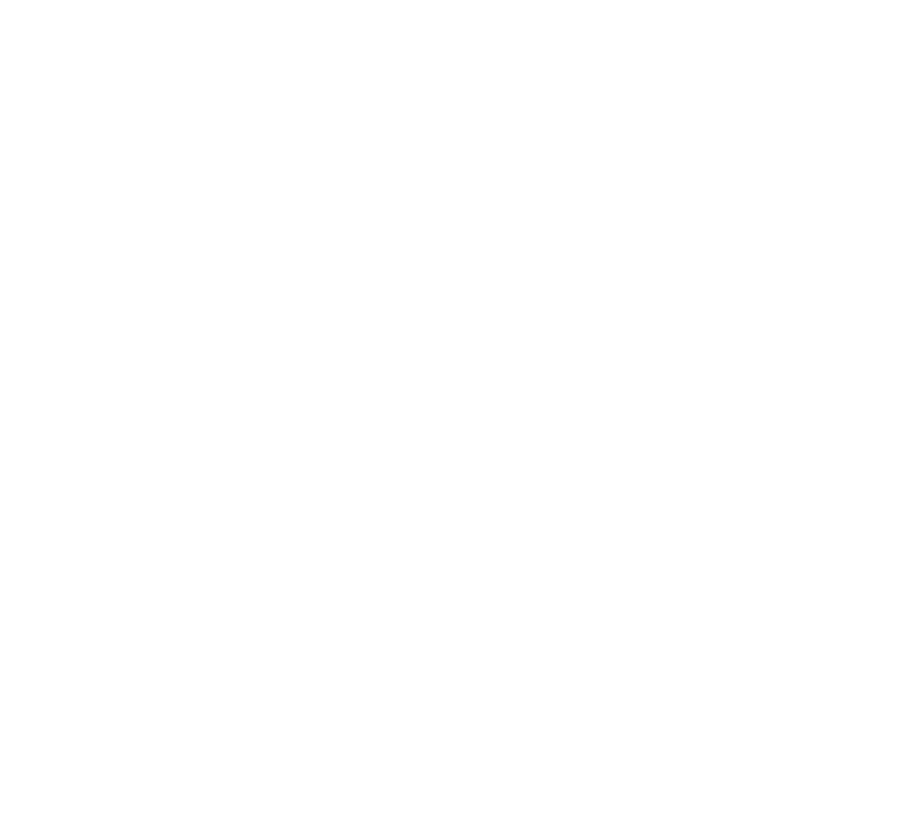 White curly arrow pointing down